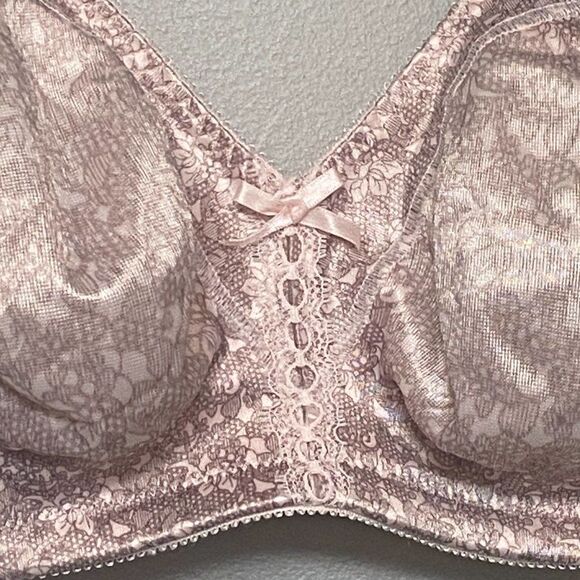 Bali Women's Double Support‎ Wire-Free Bra 34D NWT - Picture 5 of 8